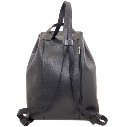 Longchamp logo Backpack Â· Daypack Leather Ladies [Used]