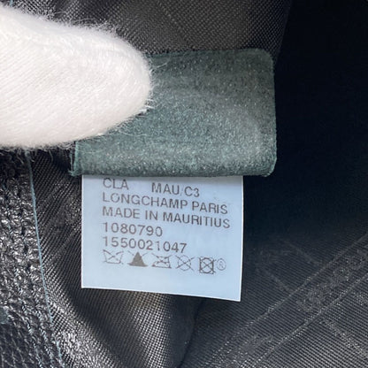 Longchamp logo Backpack Â· Daypack Leather Ladies [Used]