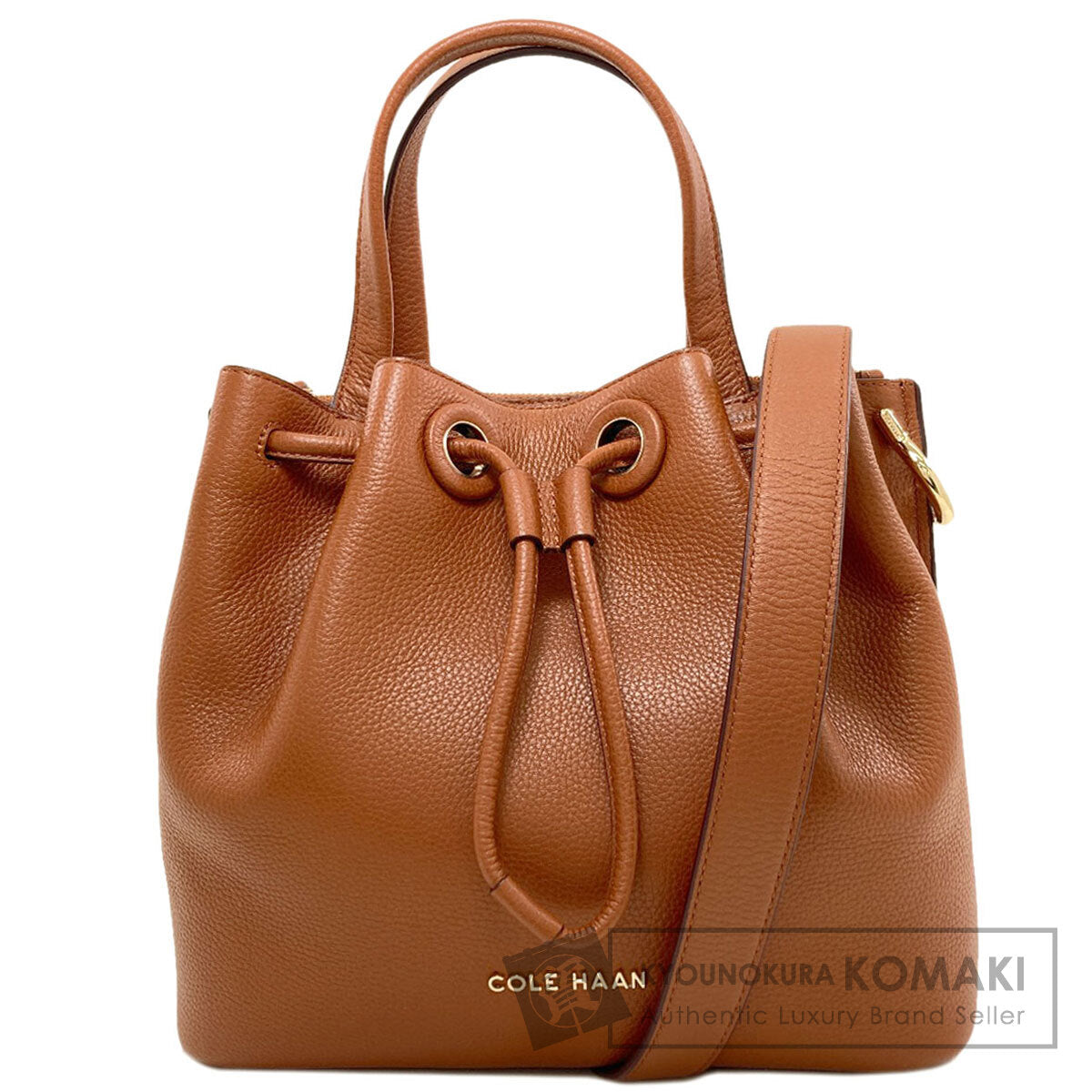 Cole Haan Smoked Bucket 2WAY Handbag Leather Ladies [Used]