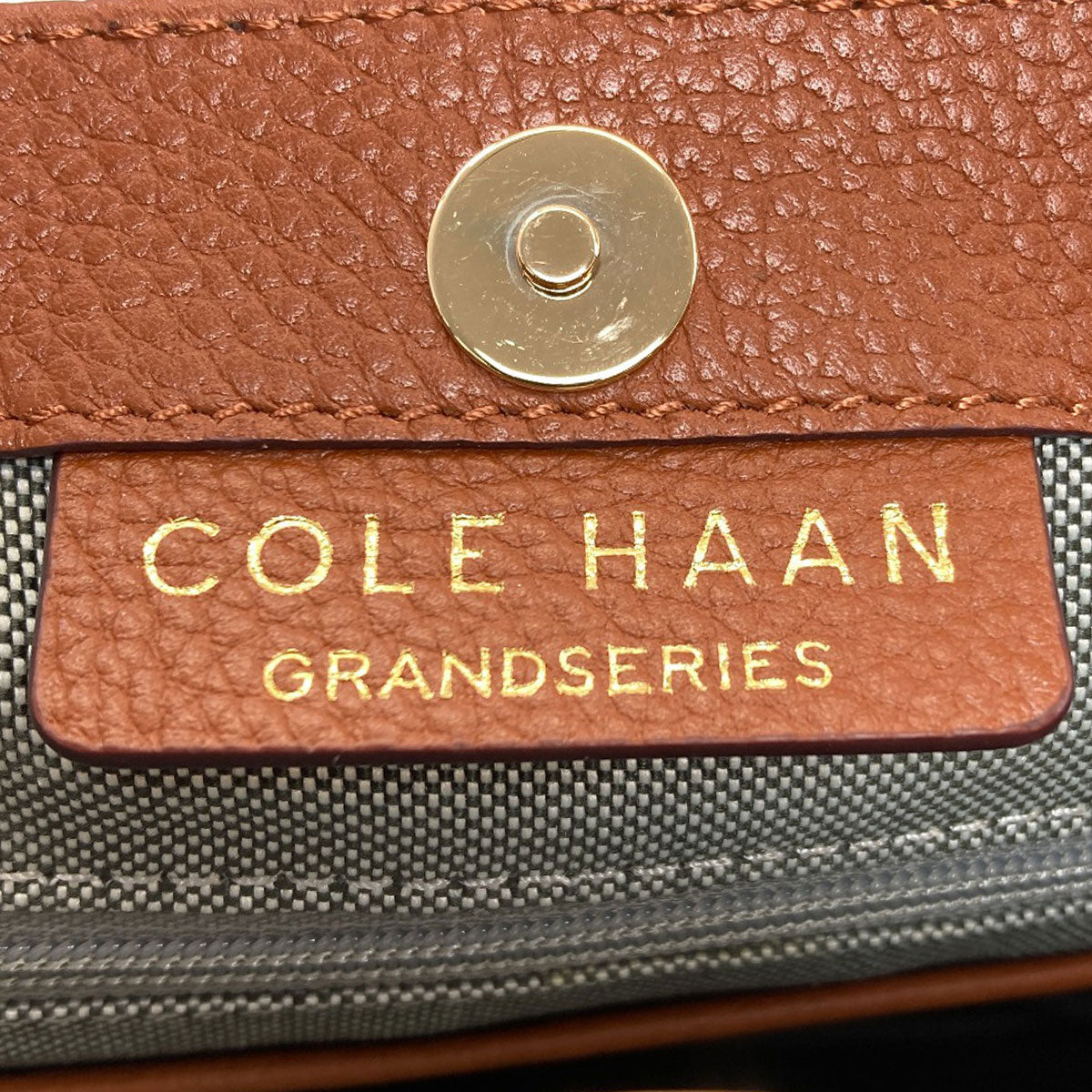Cole Haan Smoked Bucket 2WAY Handbag Leather Ladies [Used]
