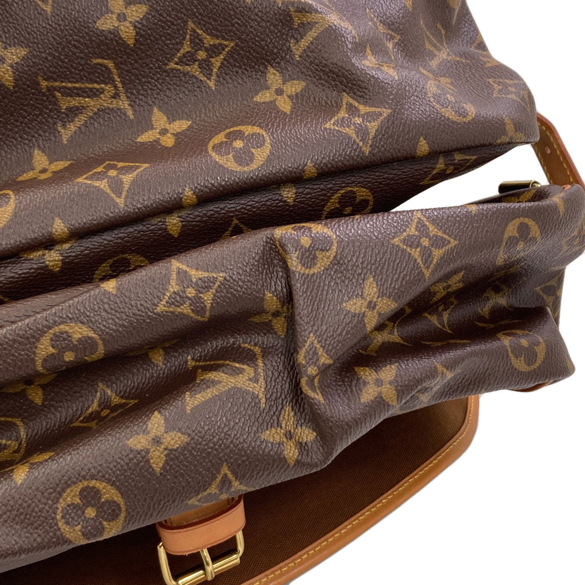 LOUIS VUITTON M40662 Saumur GM Tote Bag Monogram canvas Ladies [Used]