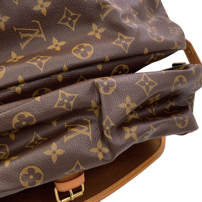 LOUIS VUITTON M40662 Saumur GM Tote Bag Monogram canvas Ladies [Used]