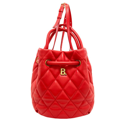 BALENCIAGA 600327 Bucket 2WAY Handbag Calf Ladies [Used]