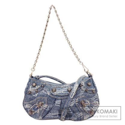 BALENCIAGA 695814 Le Cagol 2WAY Handbag Denim Ladies [Used]