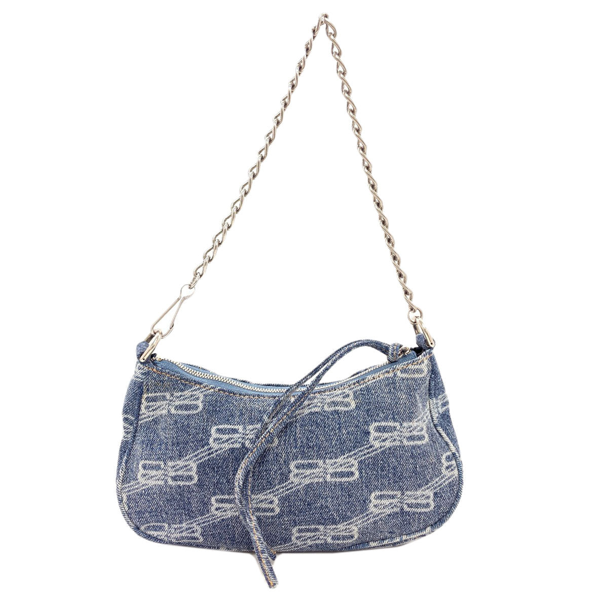 BALENCIAGA 695814 Le Cagol 2WAY Handbag Denim Ladies [Used]