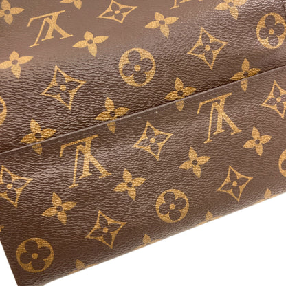 LOUIS VUITTON M60531 Portefeiulle Â· Sarah Long wallet (with coin pocket) Monogram canvas Ladies [Used]