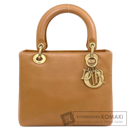 CHRISTIAN DIOR Lady Dior Handbag Calf Ladies [Used]