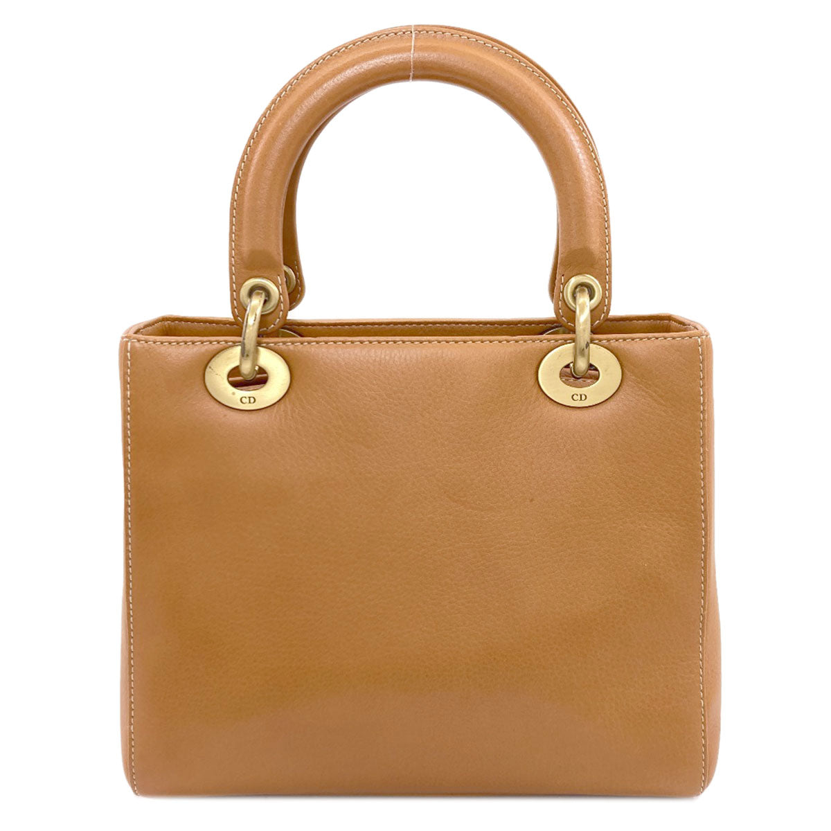 CHRISTIAN DIOR Lady Dior Handbag Calf Ladies [Used]