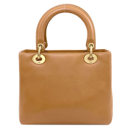 CHRISTIAN DIOR Lady Dior Handbag Calf Ladies [Used]