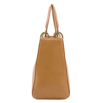 CHRISTIAN DIOR Lady Dior Handbag Calf Ladies [Used]