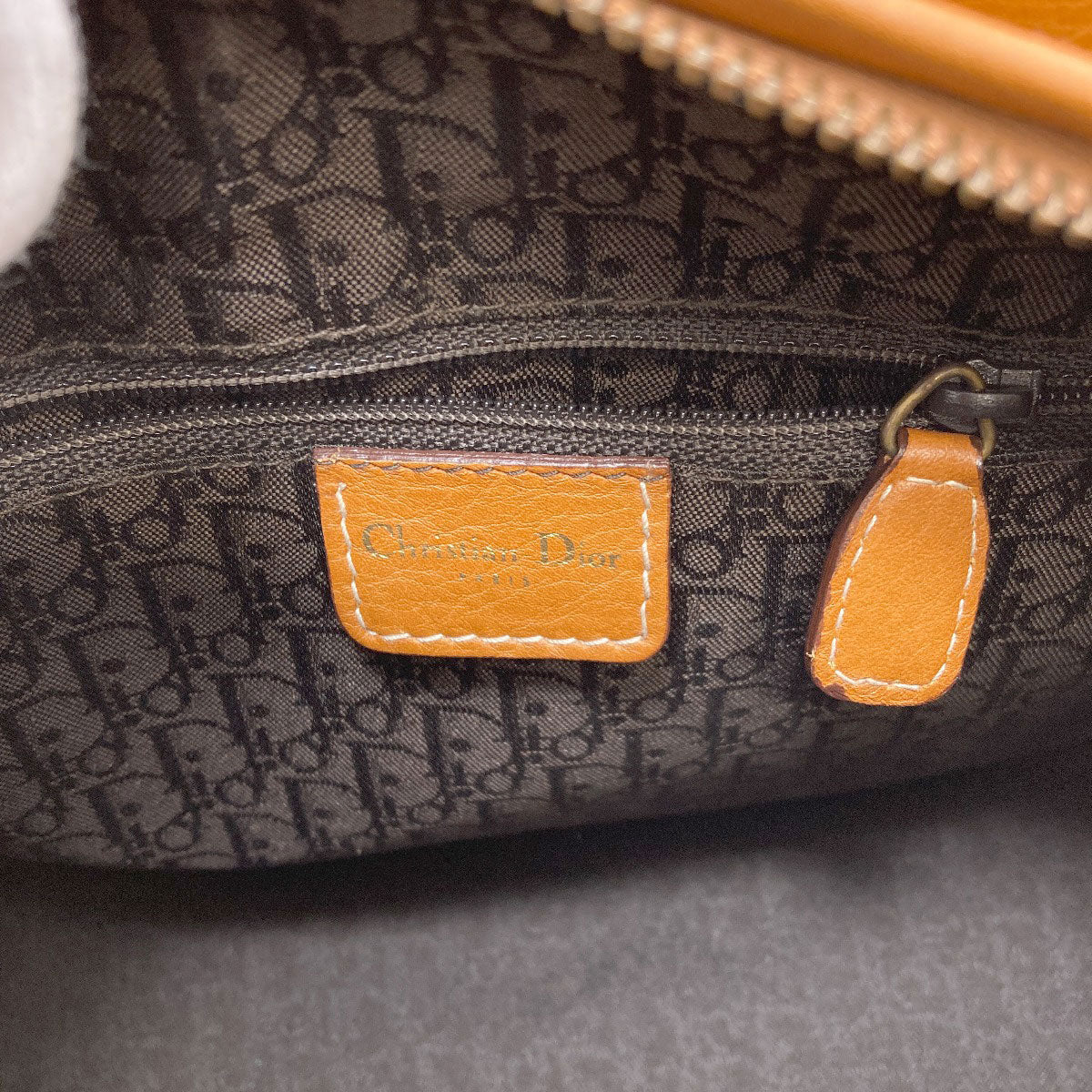 CHRISTIAN DIOR Lady Dior Handbag Calf Ladies [Used]