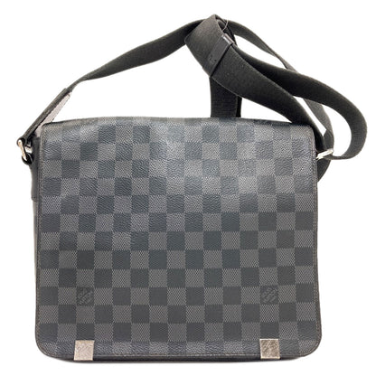 LOUIS VUITTON N41028 District PM Shoulder Bag Damier canvas mens [Used]