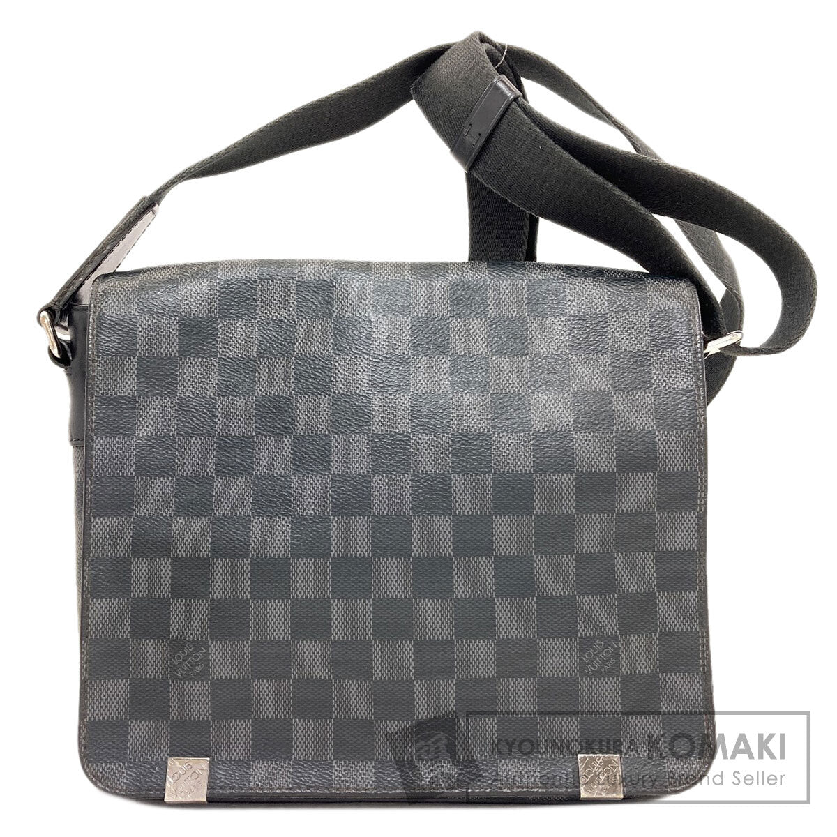 LOUIS VUITTON N41028 District PM Shoulder Bag Damier canvas mens [Used]