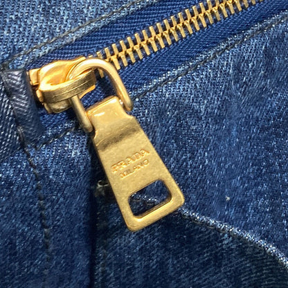 PRADA Canapa 2WAY Handbag Denim Ladies [Used]