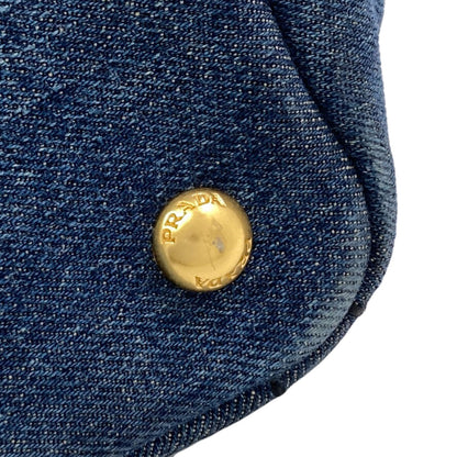 PRADA Canapa 2WAY Handbag Denim Ladies [Used]