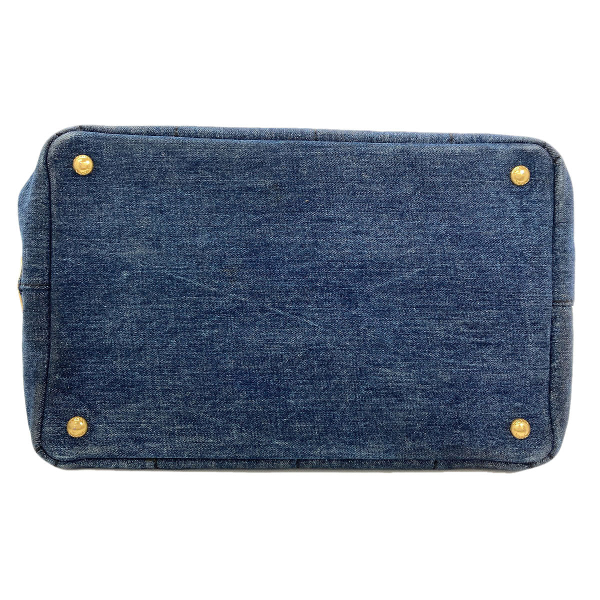 PRADA Canapa 2WAY Handbag Denim Ladies [Used]