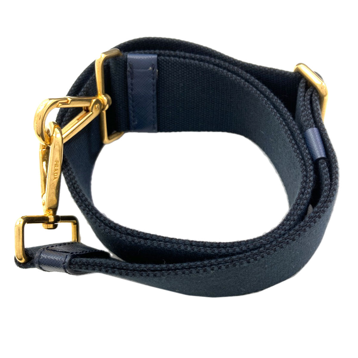 PRADA Canapa 2WAY Handbag Denim Ladies [Used]