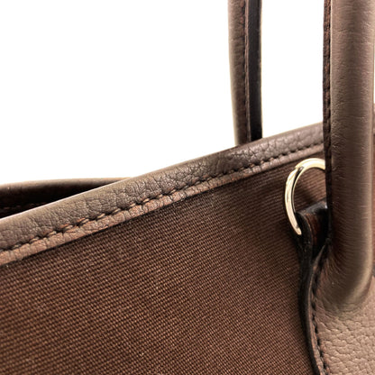 HERMES Garden Party TPM SilverHardware Tote Bag Towar Officche Ladies [Used]