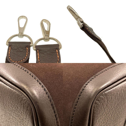 HERMES Garden Party TPM SilverHardware Tote Bag Towar Officche Ladies [Used]