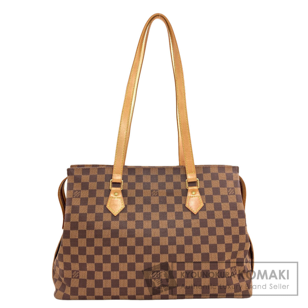 LOUIS VUITTON M99037 Columbine Tote Bag Damier canvas Ladies [Used]