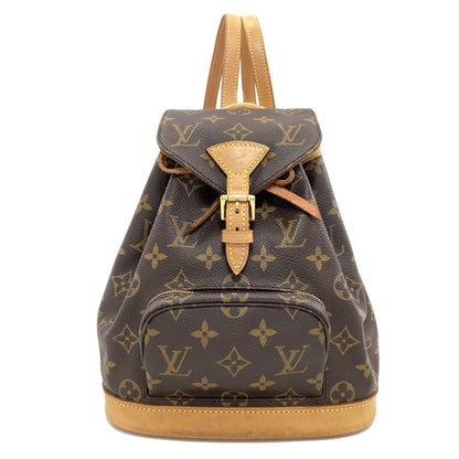 LOUIS VUITTON M51137 Mini Montsouris Backpack Â· Daypack Monogram canvas Ladies [Used]