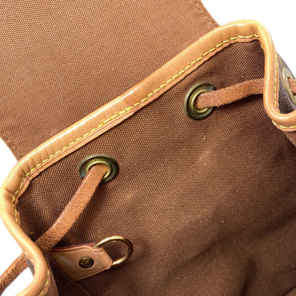 LOUIS VUITTON M51137 Mini Montsouris Backpack Â· Daypack Monogram canvas Ladies [Used]