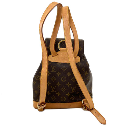 LOUIS VUITTON M51136 MontsourisMM Backpack Â· Daypack Monogram canvas Ladies [Used]