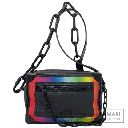 LOUIS VUITTON M30351 Mini soft trunk Shoulder Bag Taiga Ladies [Used]