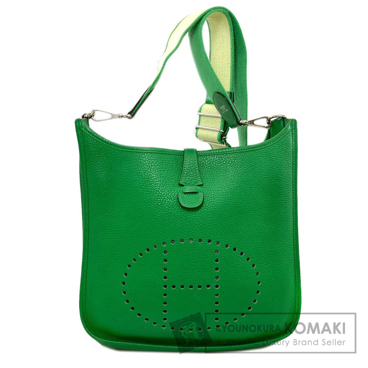HERMES Evelyne3 PM SilverHardware Shoulder Bag Taurillon Clemence Ladies [Used]