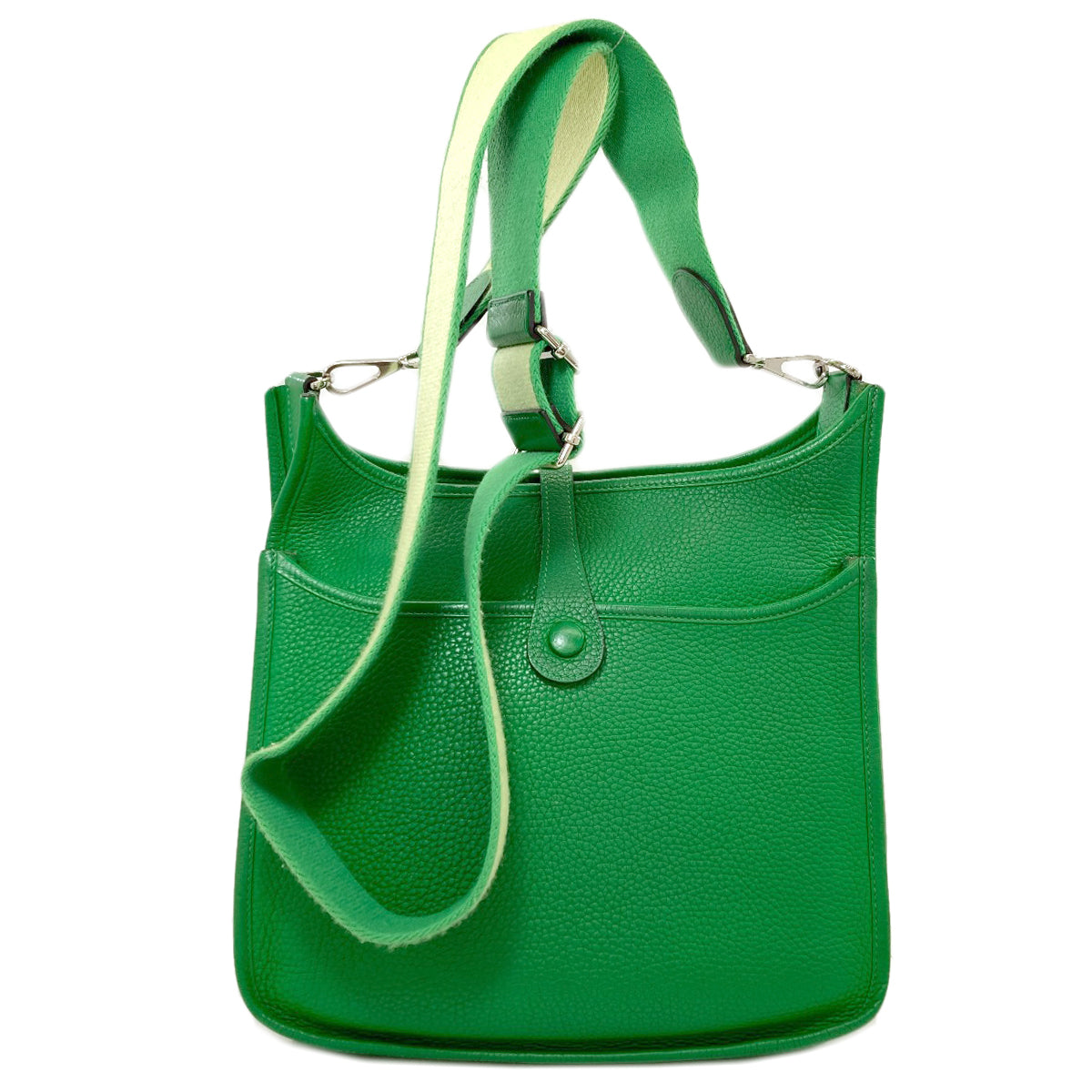 HERMES Evelyne3 PM SilverHardware Shoulder Bag Taurillon Clemence Ladies [Used]