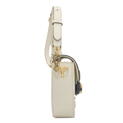 GUCCI 658574 Horsebit 1955 Adidas Collaboration Shoulder Bag Calf Ladies [Used]