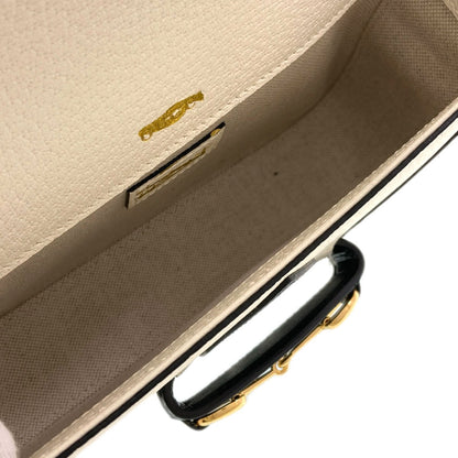 GUCCI 658574 Horsebit 1955 Adidas Collaboration Shoulder Bag Calf Ladies [Used]
