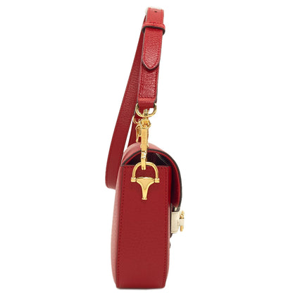 GUCCI 658574 Horsebit x Adidas Collaboration Shoulder Bag Leather Ladies [Used]