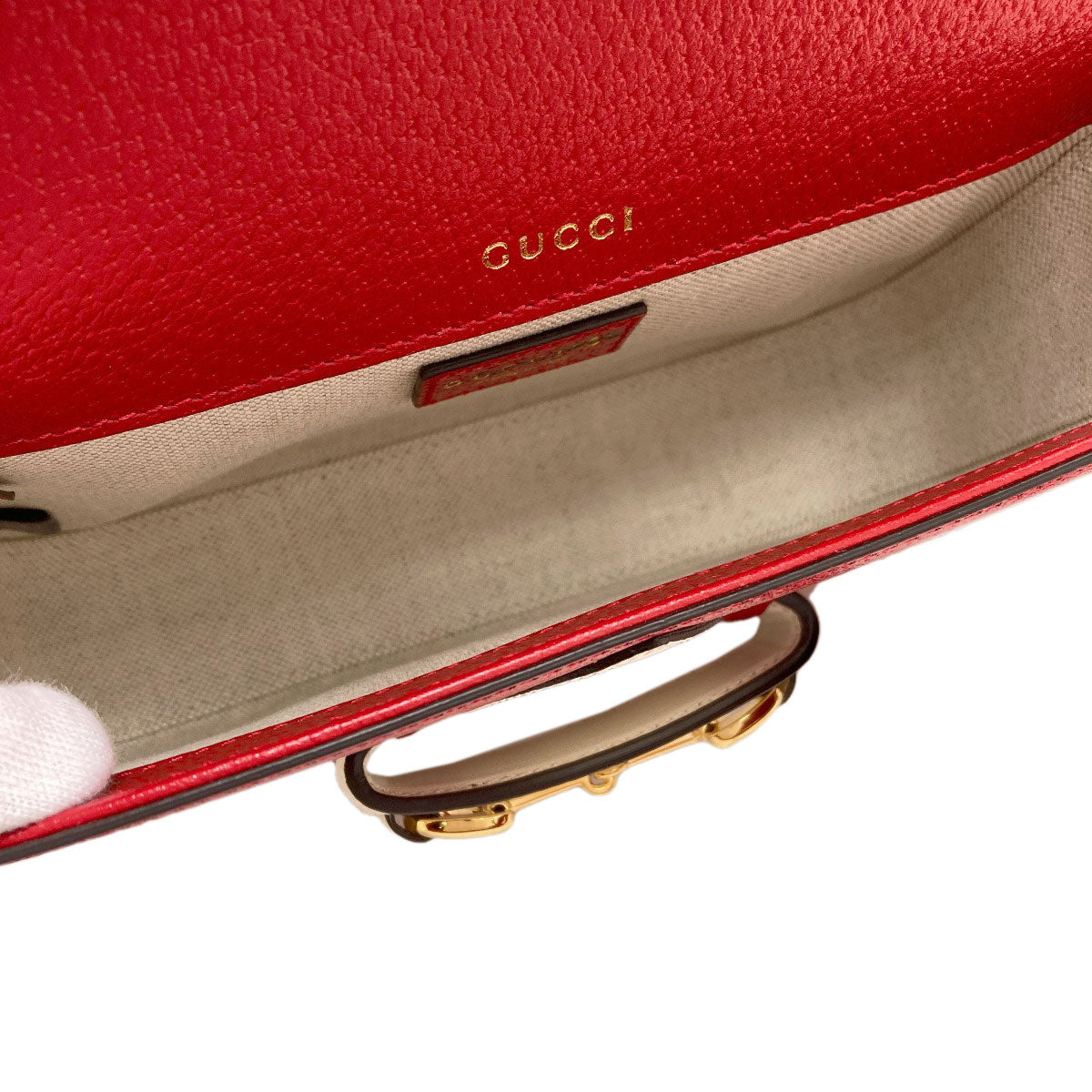 GUCCI 658574 Horsebit x Adidas Collaboration Shoulder Bag Leather Ladies [Used]