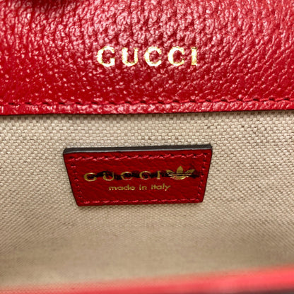 GUCCI 658574 Horsebit x Adidas Collaboration Shoulder Bag Leather Ladies [Used]
