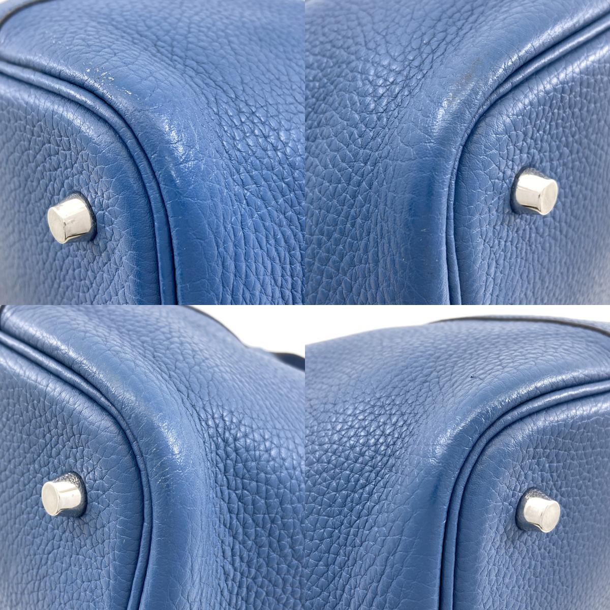 HERMES Picotin Lock MM SilverHardware Handbag Taurillon Clemence Ladies [Used]