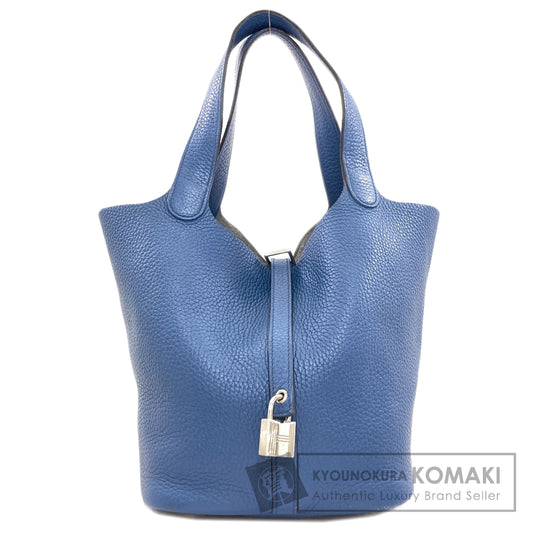 HERMES Picotin Lock MM SilverHardware Handbag Taurillon Clemence Ladies [Used]
