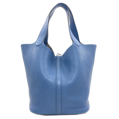 HERMES Picotin Lock MM SilverHardware Handbag Taurillon Clemence Ladies [Used]