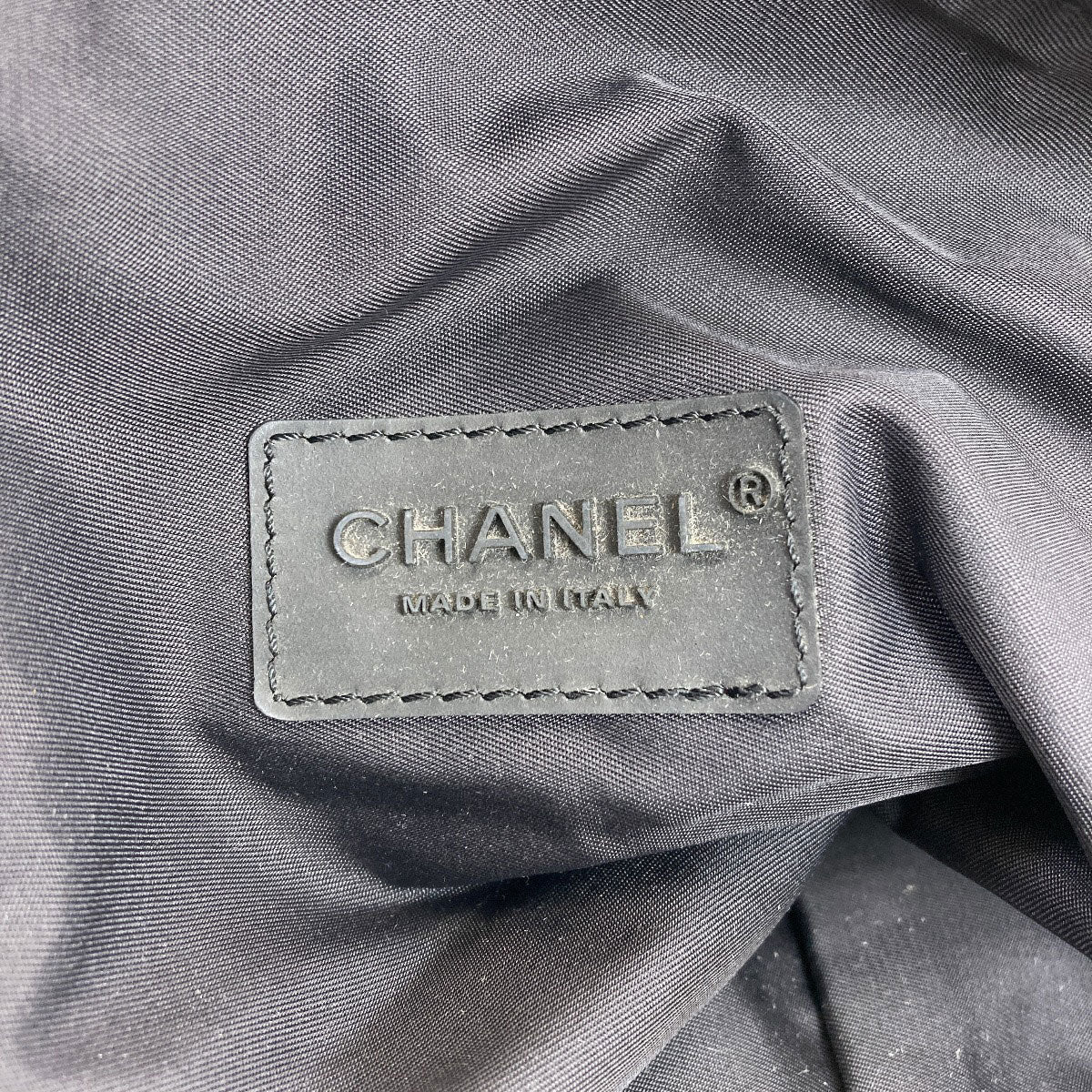 CHANEL Sport Line SilverHardware Shoulder Bag Canvas Ladies [Used]