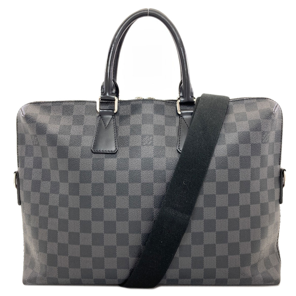 LOUIS VUITTON N48224 Porte-Documents Business bag Damier canvas mens [Used]