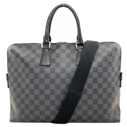 LOUIS VUITTON N48224 Porte-Documents Business bag Damier canvas mens [Used]