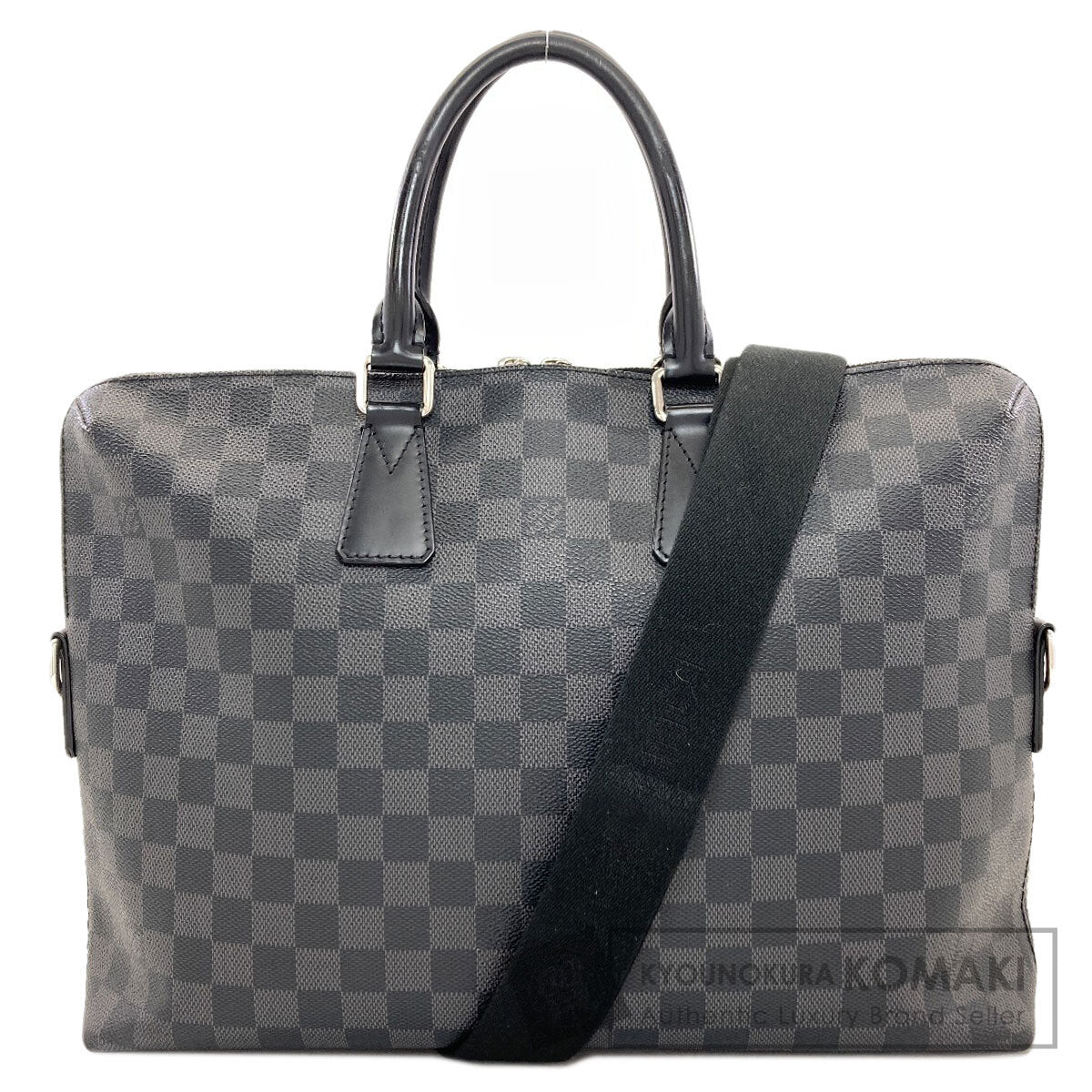 LOUIS VUITTON N48224 Porte-Documents Business bag Damier canvas mens [Used]