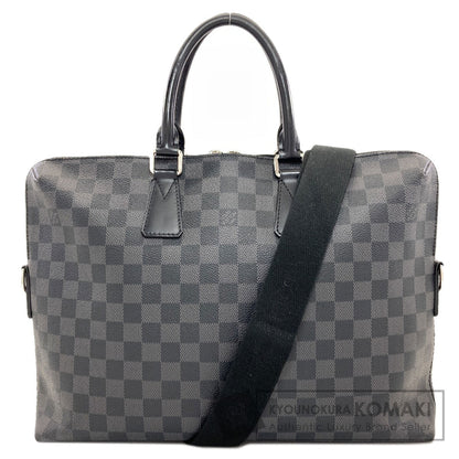 LOUIS VUITTON N48224 Porte-Documents Business bag Damier canvas mens [Used]