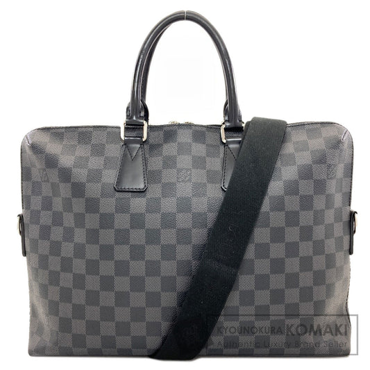 LOUIS VUITTON N48224 Porte-Documents Business bag Damier canvas mens [Used]