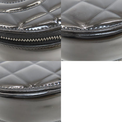 CHANEL COCO Mark SilverHardware Shoulder Bag Enamel Ladies [Used]