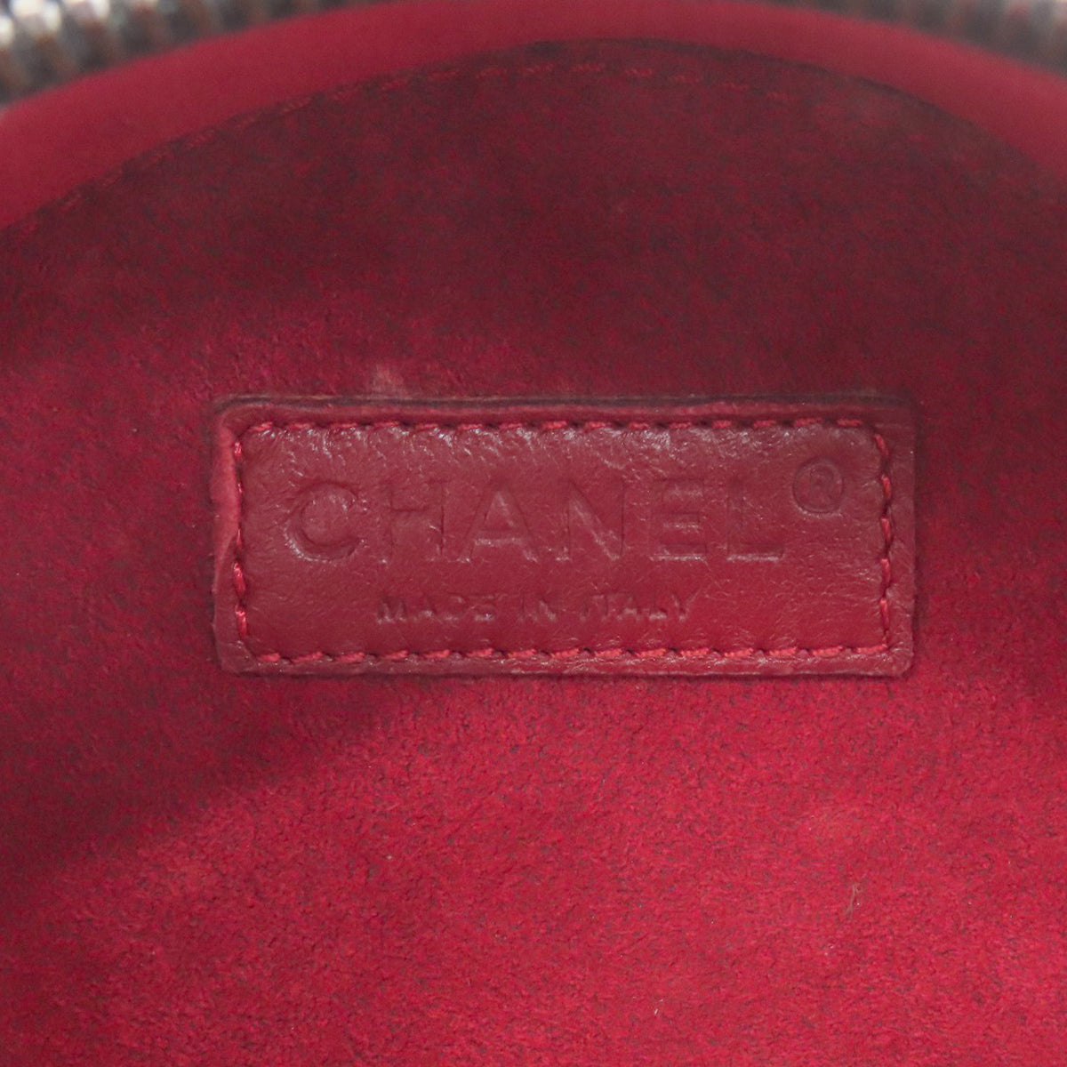 CHANEL COCO Mark SilverHardware Shoulder Bag Enamel Ladies [Used]