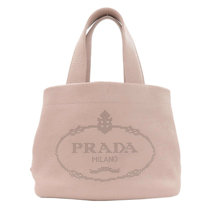 PRADA 1BG390 logo Handbag Calf Ladies [Used]