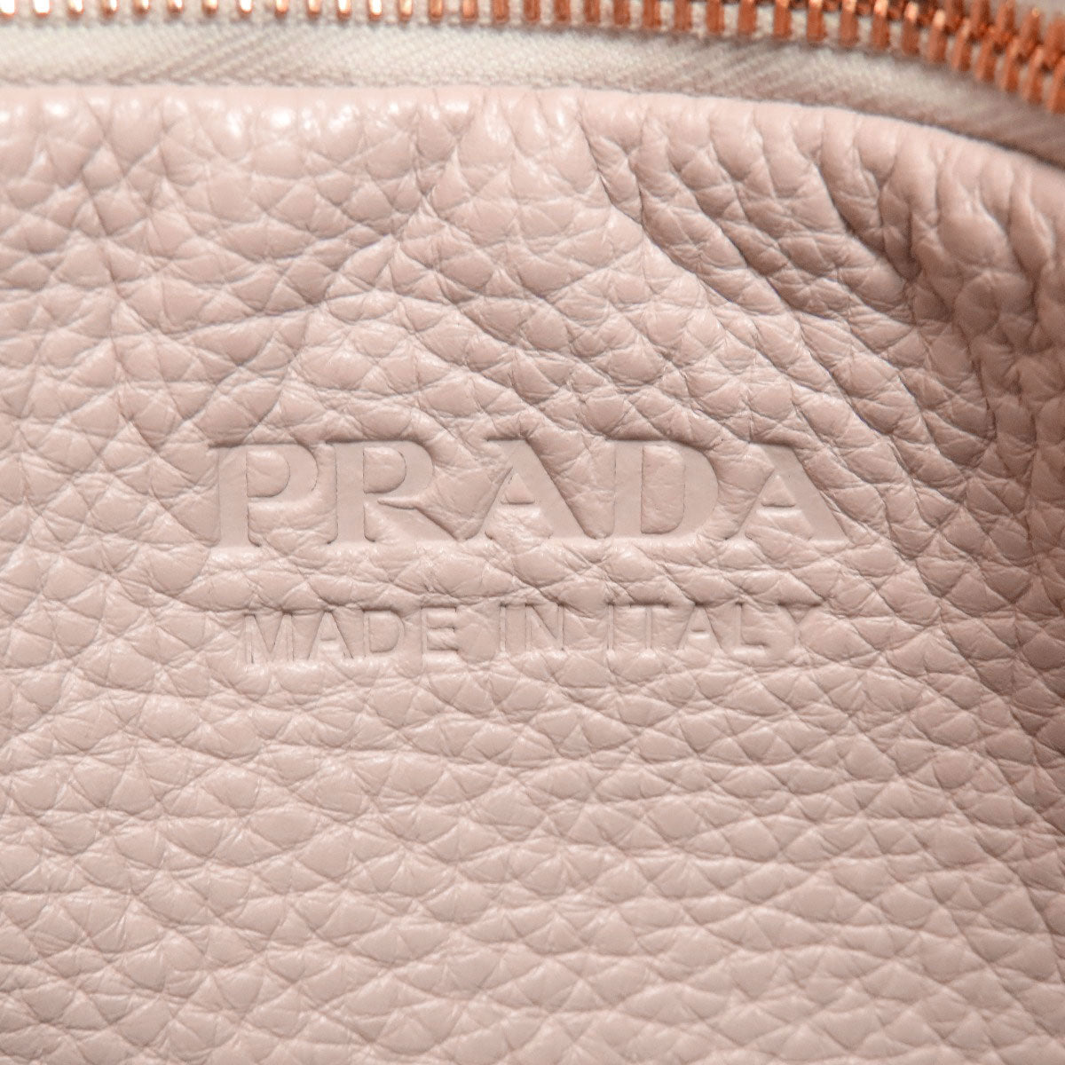 PRADA 1BG390 logo Handbag Calf Ladies [Used]