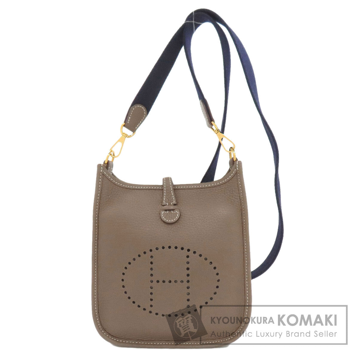 HERMES EvelyneTPM Amazon GoldHardware Shoulder Bag Taurillon Clemence Ladies [Used]