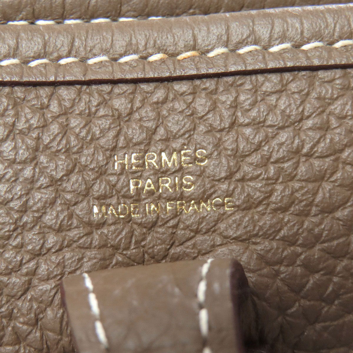 HERMES EvelyneTPM Amazon GoldHardware Shoulder Bag Taurillon Clemence Ladies [Used]
